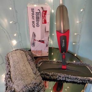 Microfiber FUN CLEAN spray mop (red color)